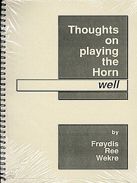 Illustration wekre thoughts on playing the horn well