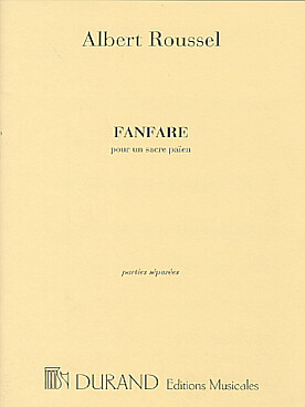 Illustration de Fanfare pour un sacre païen pour 11 cuivres - Parties séparées