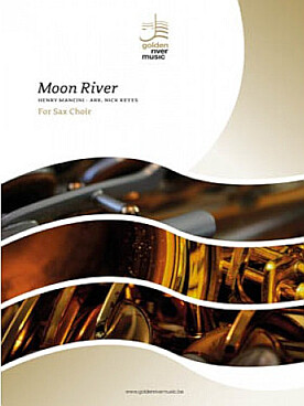 Illustration de Moon river pour ensemble de saxophones