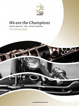 Illustration de We are the champions pour ensemble de clarinettes