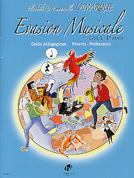 Illustration de Évasion musicale pour la première année du cycle 1 - Guide pédagogique à l'usage du professeur ou des parents