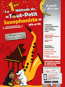 Illustration 1ere methode tout petit saxophoniste