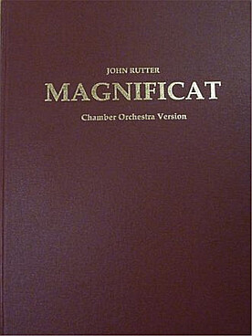 Illustration de Magnificat pour soprano ou mezzo-soprano solo, SATB et orchestre conducteur