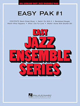 Illustration de EASY JAZZ ENSEMBLE - Pak # 1