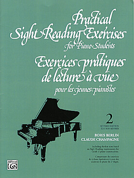 Illustration de Exercices pratiques de lecture à vue pour les jeunes pianistes - Vol. 2