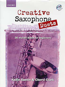 Illustration de Creative saxophone avec CD - Duets