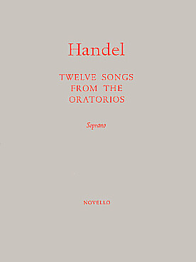 Illustration haendel twelve songs from oratorios sopr