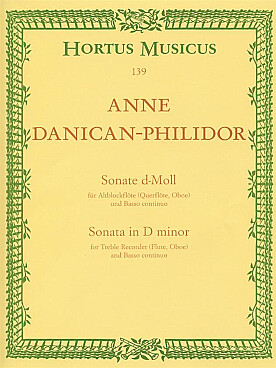 Illustration danican-philidor sonate en re min