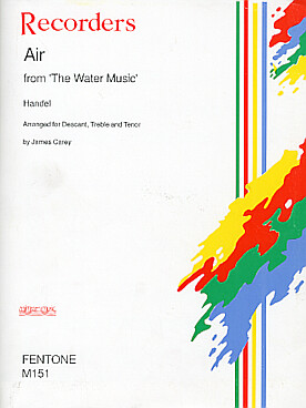 Illustration haendel air de water music