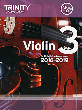 Illustration selected violin exam pieces grade 3