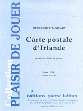 Illustration de Carte postale d'Irlande