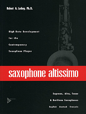 Illustration de Saxophone altissimo pour soprano, alto ou ténor