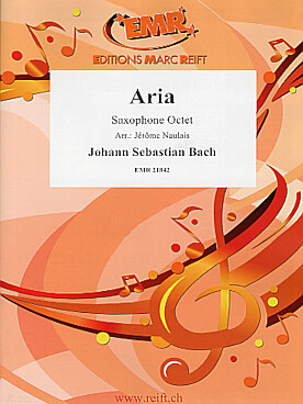 Illustration de Aria pour 8 saxophones