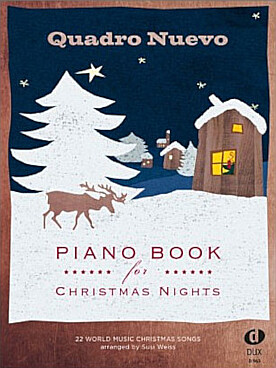 Illustration de PIANO BOOK FOR CHRISTMAS NIGHTS