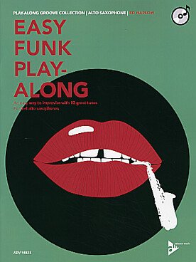 Illustration de Easy funk play-along pour 1 à 4 pour saxophones alto