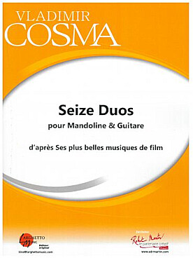 Illustration de Seize Duos pour mandoline et guitare