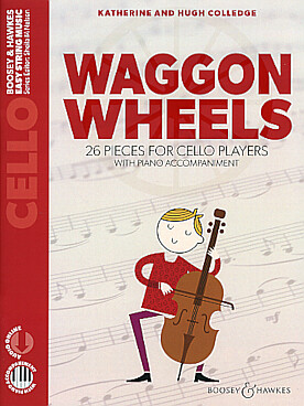 Illustration colledge  waggon wheels cello/piano tel