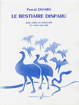 Illustration de Le Bestiaire disparu