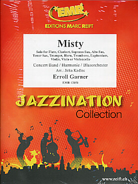 Illustration de Misty pour solo et harmonie