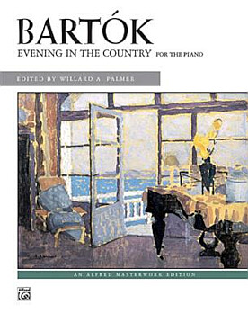 Illustration bartok evening in the country