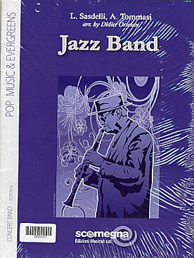 Illustration de Jazz band pour clarinette si b et harmonie