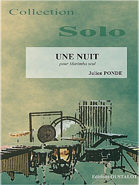 Illustration de Une Nuit pour marimba solo