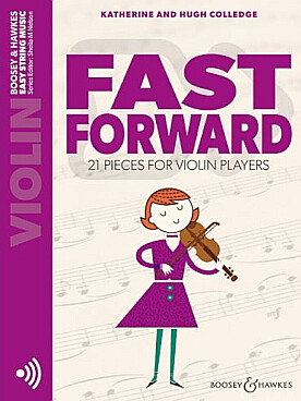 Illustration colledge fast forward violon seul 