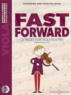 Illustration de Fast forward : alto + CD play along (édition 2020)
