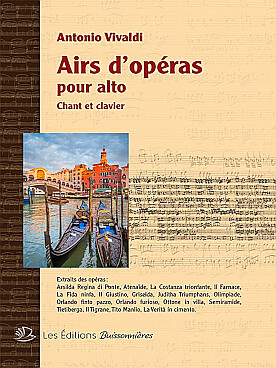 Illustration de Airs d'opéra pour alto, 33 arias