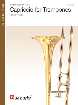 Illustration de Capriccio pour 3 trombones et piano