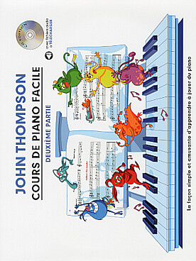 Illustration de Cours de piano facile : la façon simple et facile d'apprendre le piano - Vol. 2 (en français)