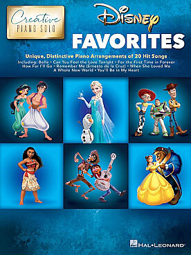 Illustration de DISNEY FAVORITES : 20 airs des films  de Walt Disney