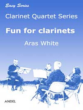 Illustration white fun for clarinets