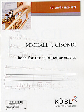Illustration de Bach for the trumpet or cornet