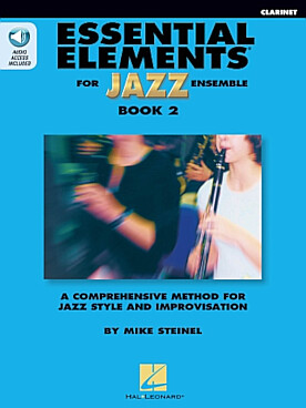 Illustration de ESSENTIAL ELEMENTS FOR JAZZ ENSEMBLE Vol. 2 - Clarinette