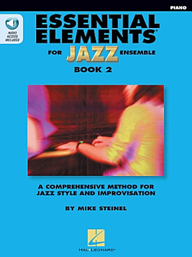 Illustration de ESSENTIAL ELEMENTS FOR JAZZ ENSEMBLE Vol. 2 - Piano