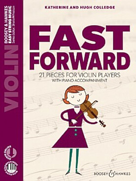 Illustration colledge fast forward violon/piano