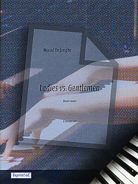 Illustration de Ladies vs. gentlemen    