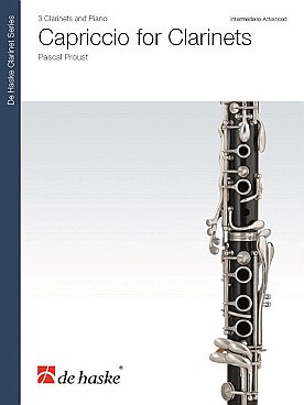 Illustration de Capriccio pour 3 clarinettes et piano