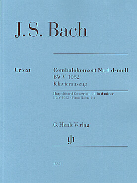 Illustration de Concerto BWV 1052 en ré m - éd. Henle