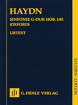 Illustration de Symphonie N° 92 "Oxford" en sol M