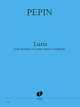 Illustration de Luna pour clarinette, cor, piano, violon et violoncelle