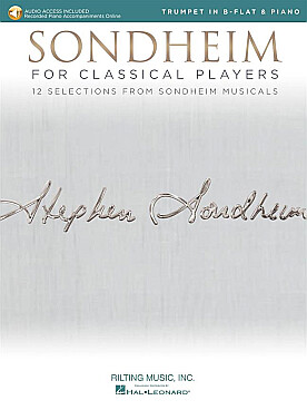 Illustration de SONDHEIM FOR CLASSICAL PLAYERS - Trumpet