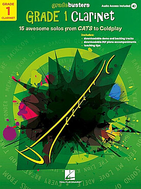 Illustration de GRADEBUSTERS  - Grade 1 : 15 solos de Cats à Coldplay