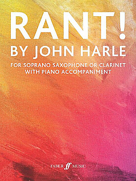 Illustration de Rant ! pour saxophone soprano (ou clarinette) et piano