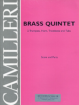 Illustration camilleri brass quintet