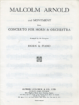 Illustration arnold concerto n° 1 (2e mouvement)