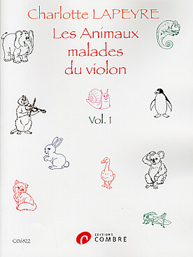 Illustration lapeyre les animaux malades du violon v1