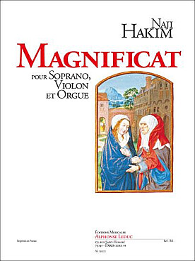 Illustration de Magnificat pour soprano, violon et orgue