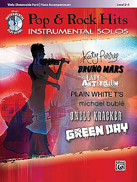 Illustration de POP & ROCK HITS INSTRUMENTAL SOLOS